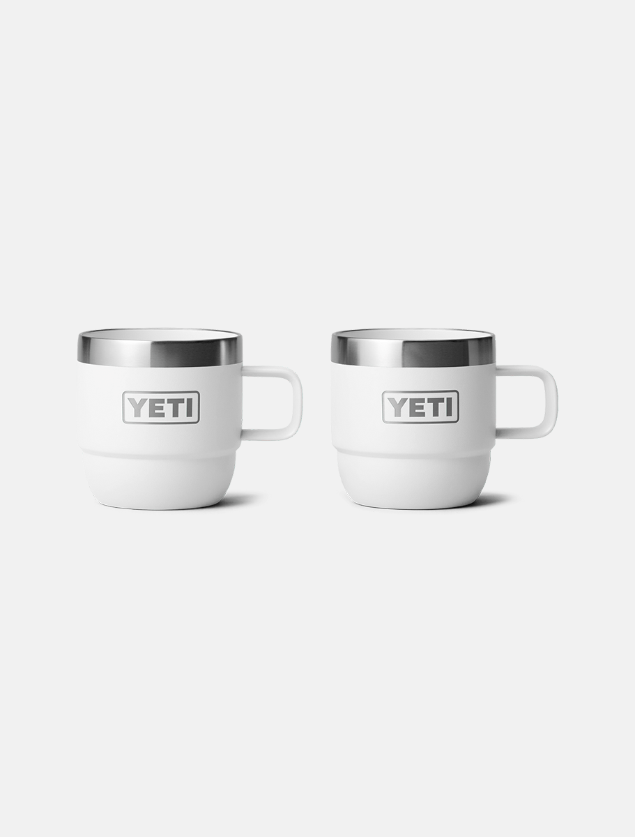 Yeti Espresso 6 Oz Stackable Mugs White