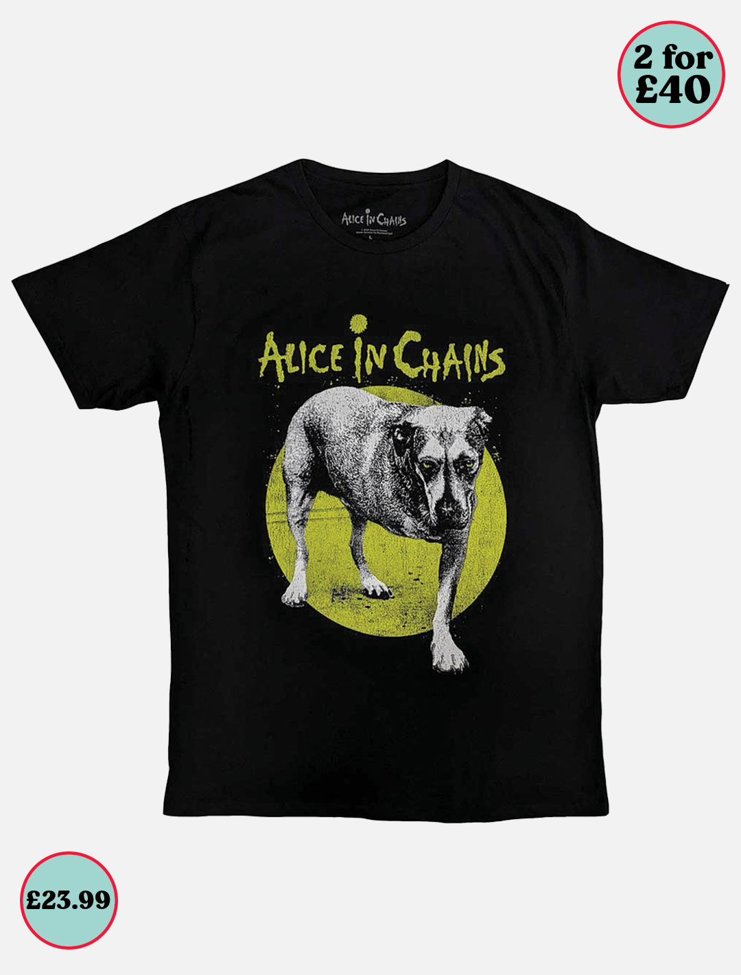 Alice in Chains Three Legged Dog l Black