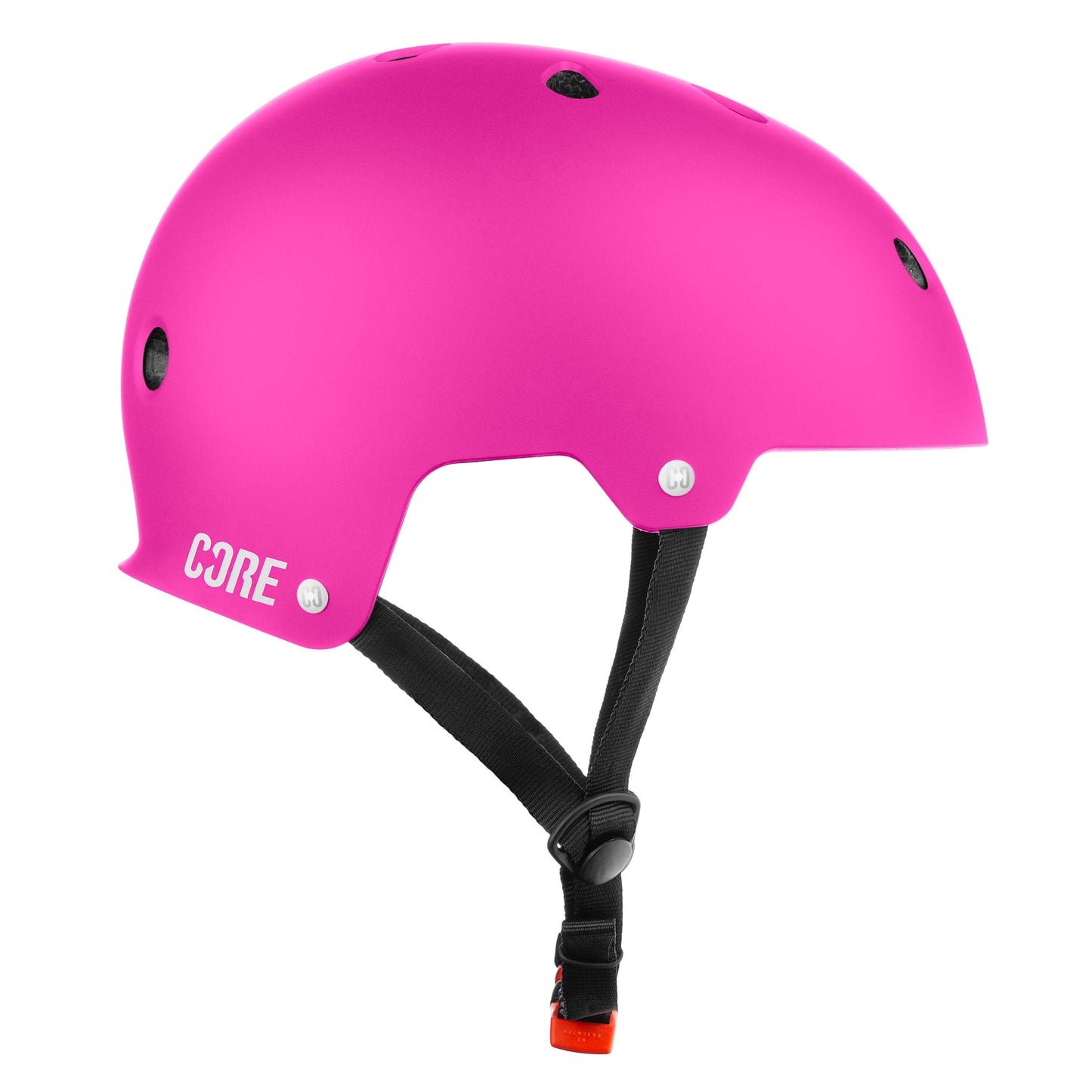 CORE Action Sports Helmet – Neon Pink - S/M