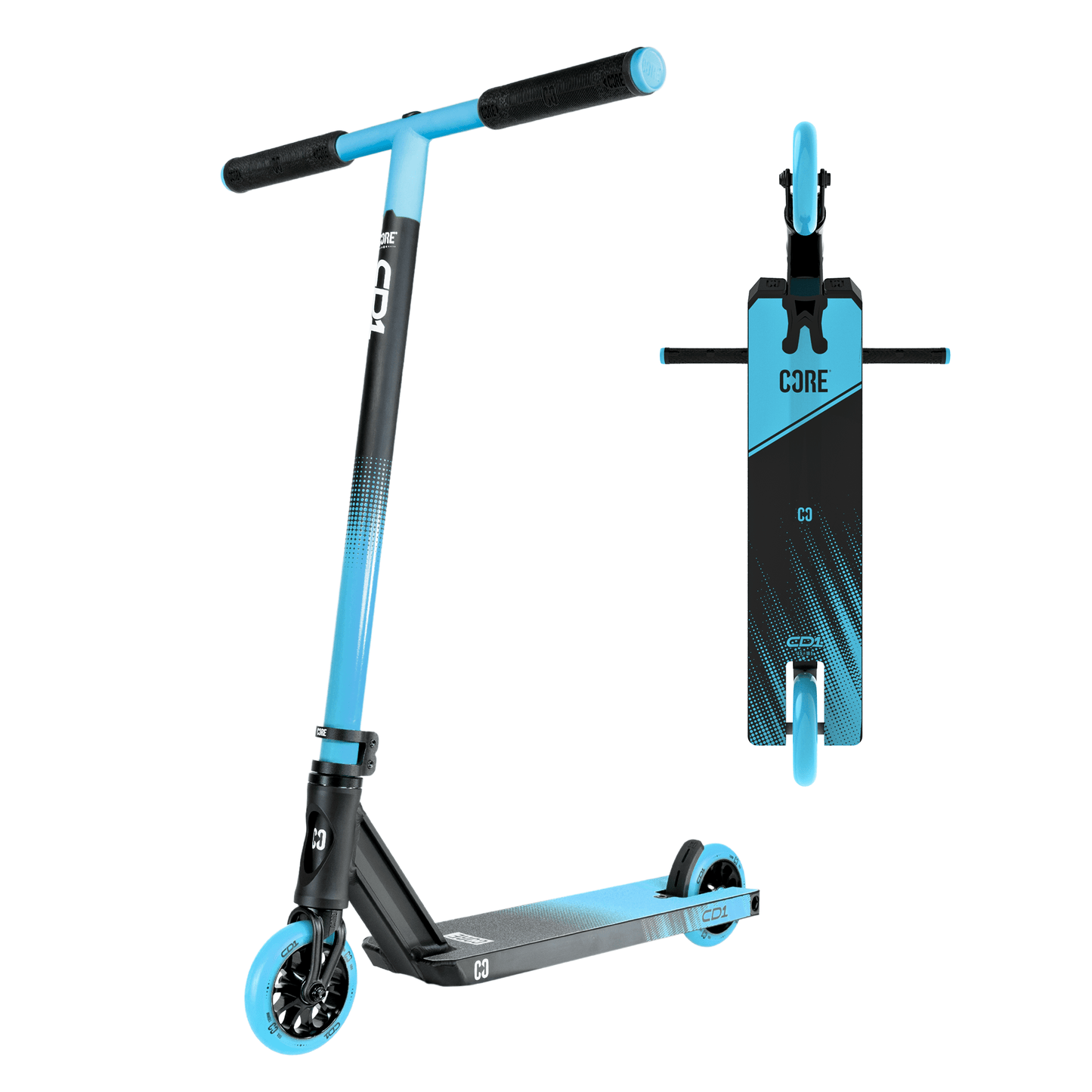 CORE CD1 Complete Stunt Scooter – Blue/Black
