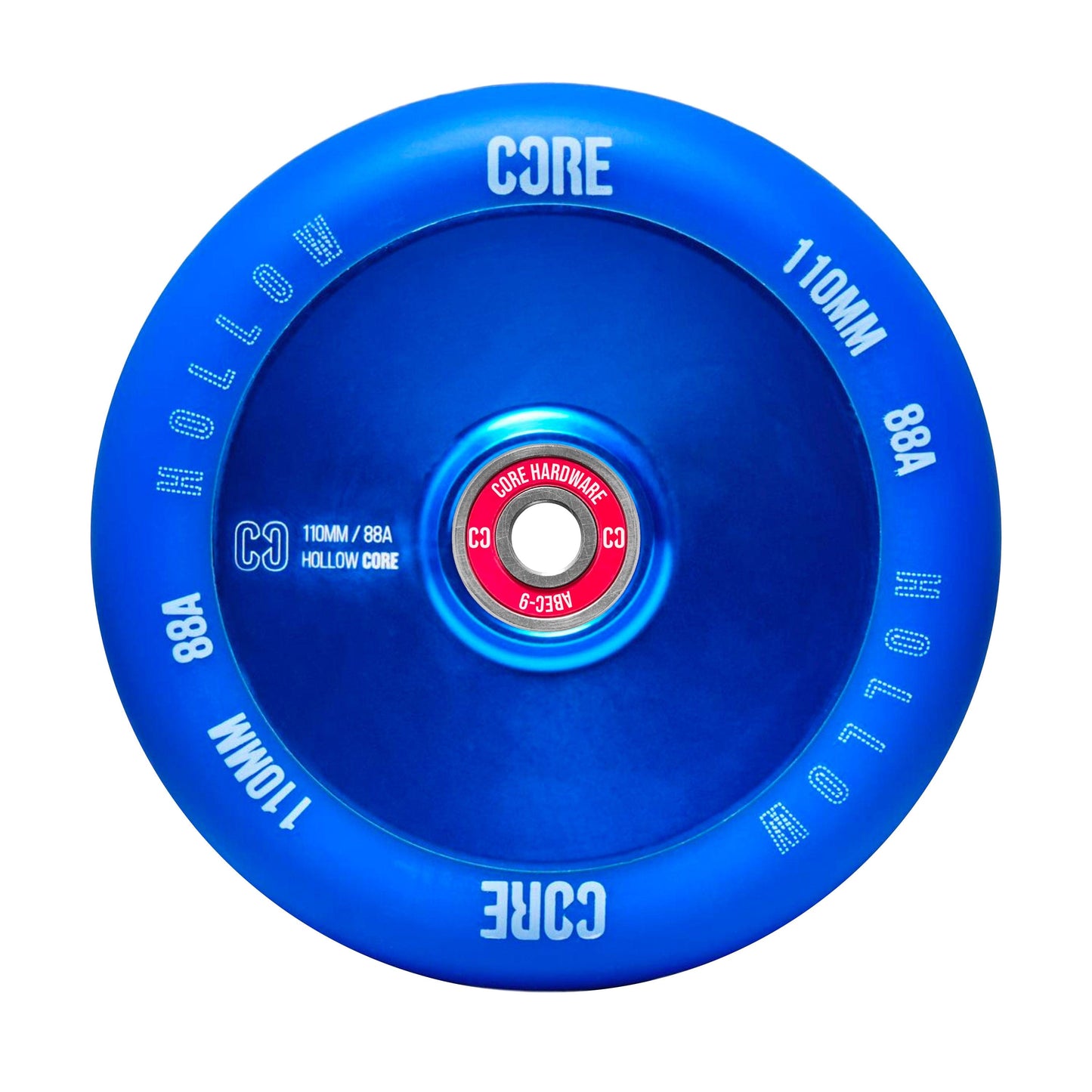 CORE Hollow Stunt Scooter Wheel V2 110mm - Blue