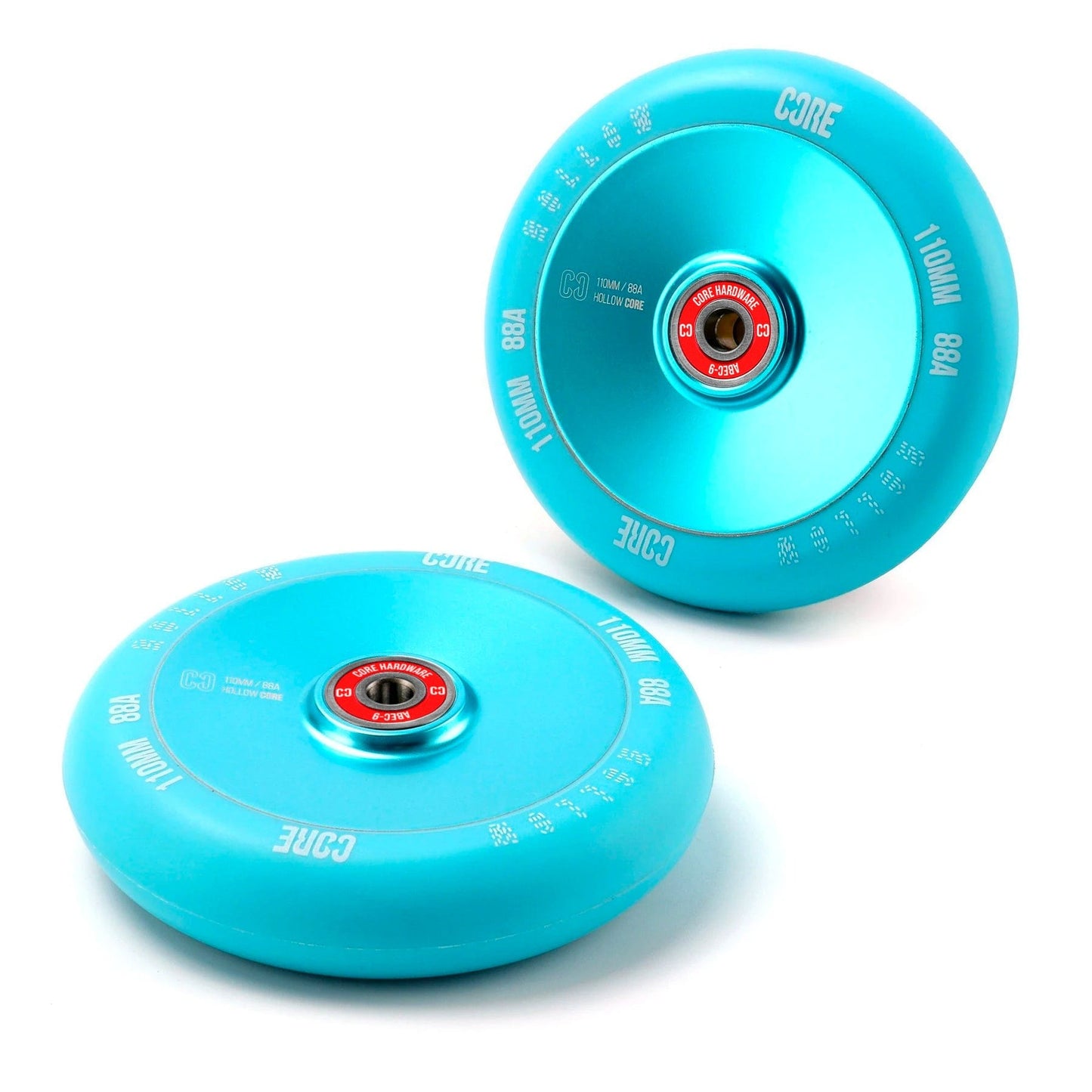 CORE Hollow Stunt Scooter Wheel V2 110mm - Mint Blue