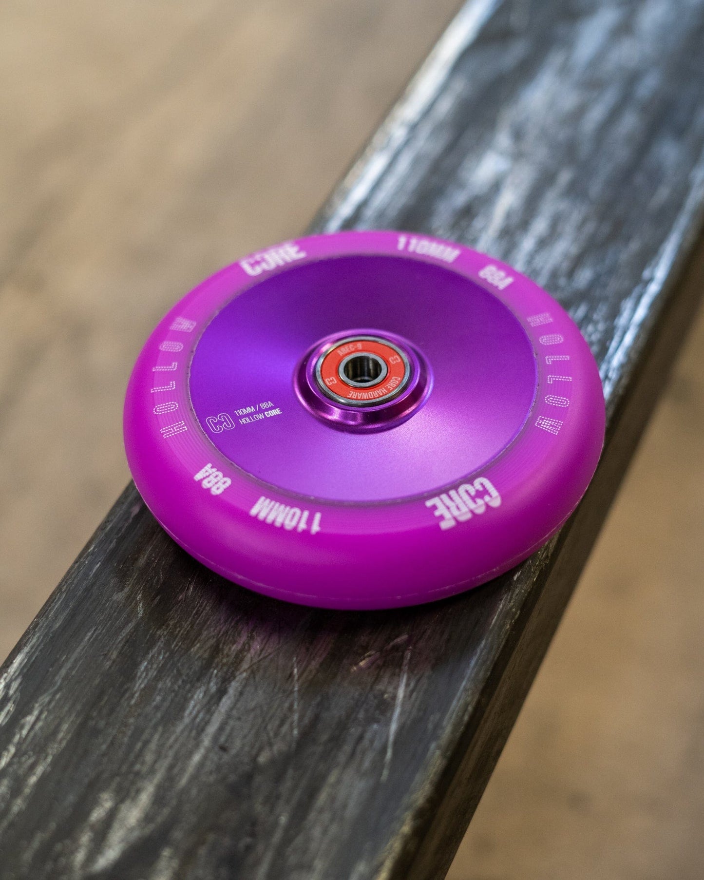 CORE Hollow Stunt Scooter Wheel V2 110mm - Purple