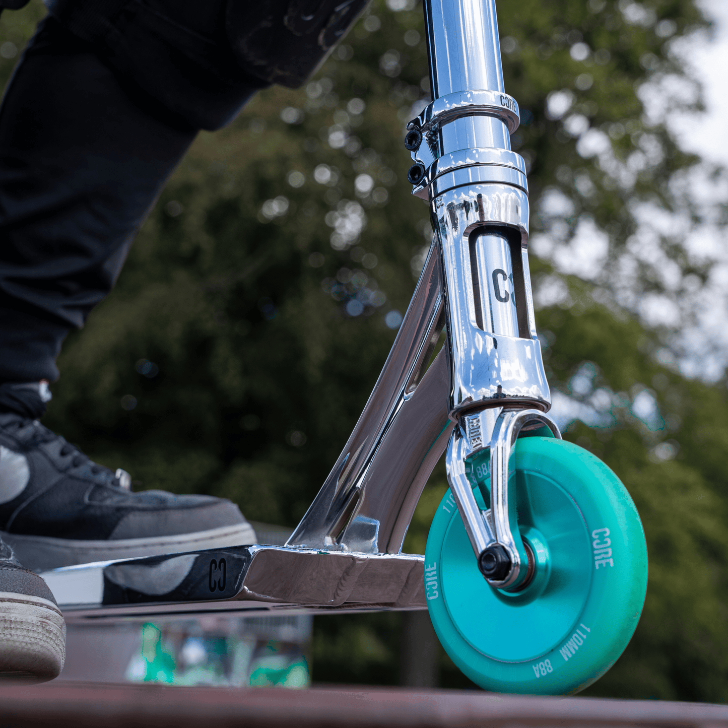 CORE SL2 Complete Stunt Scooter | Chrome
