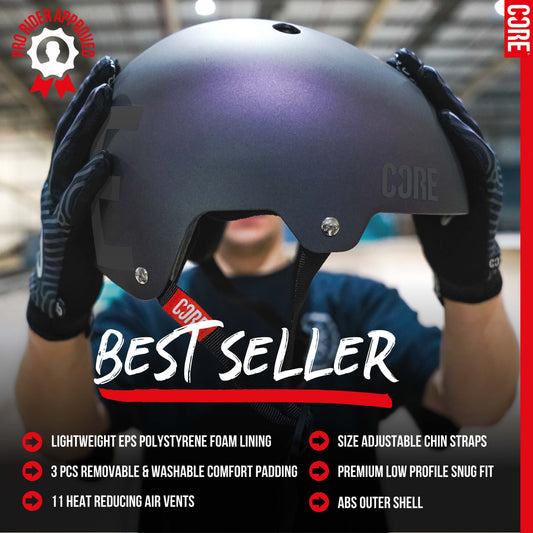 CORE Street Helmet - Neo-Black