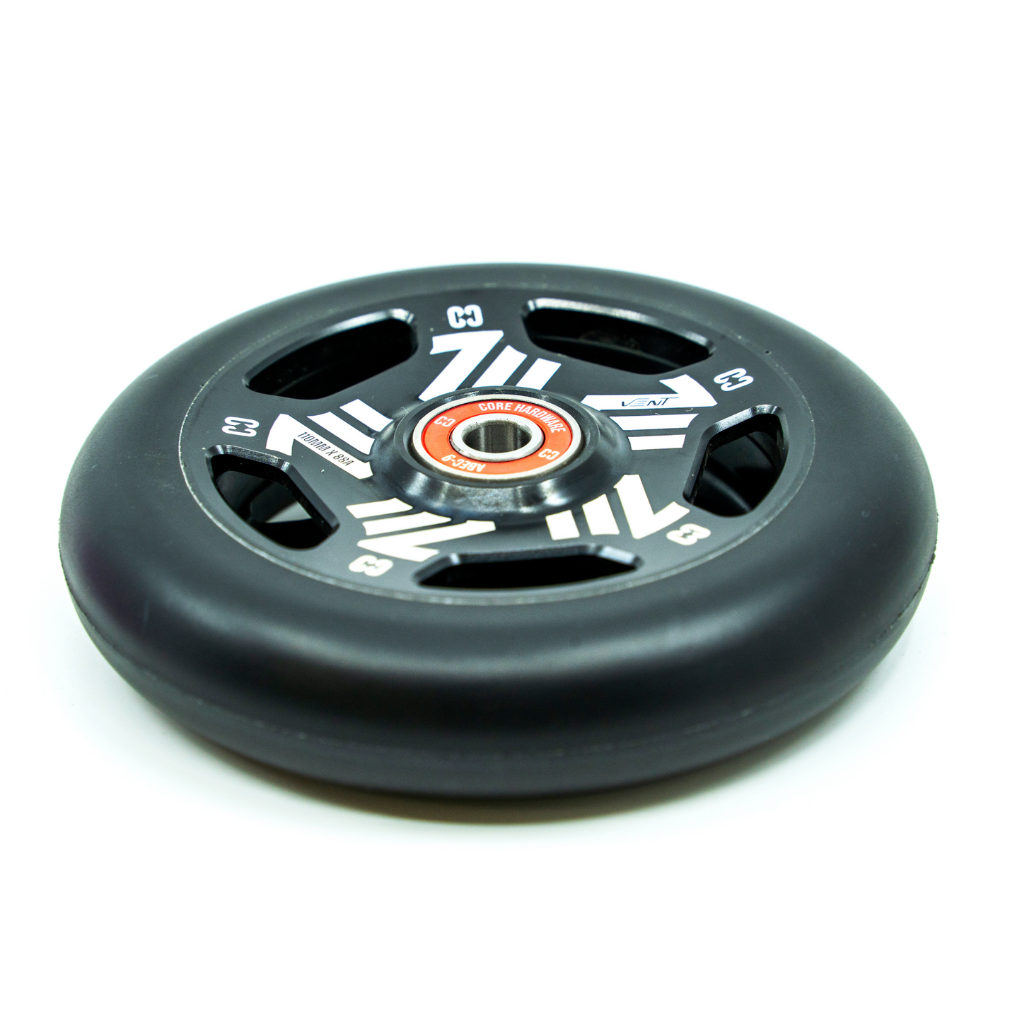 CORE Vent Hollow 110mm Stunt Scooter Wheel - Black -Black