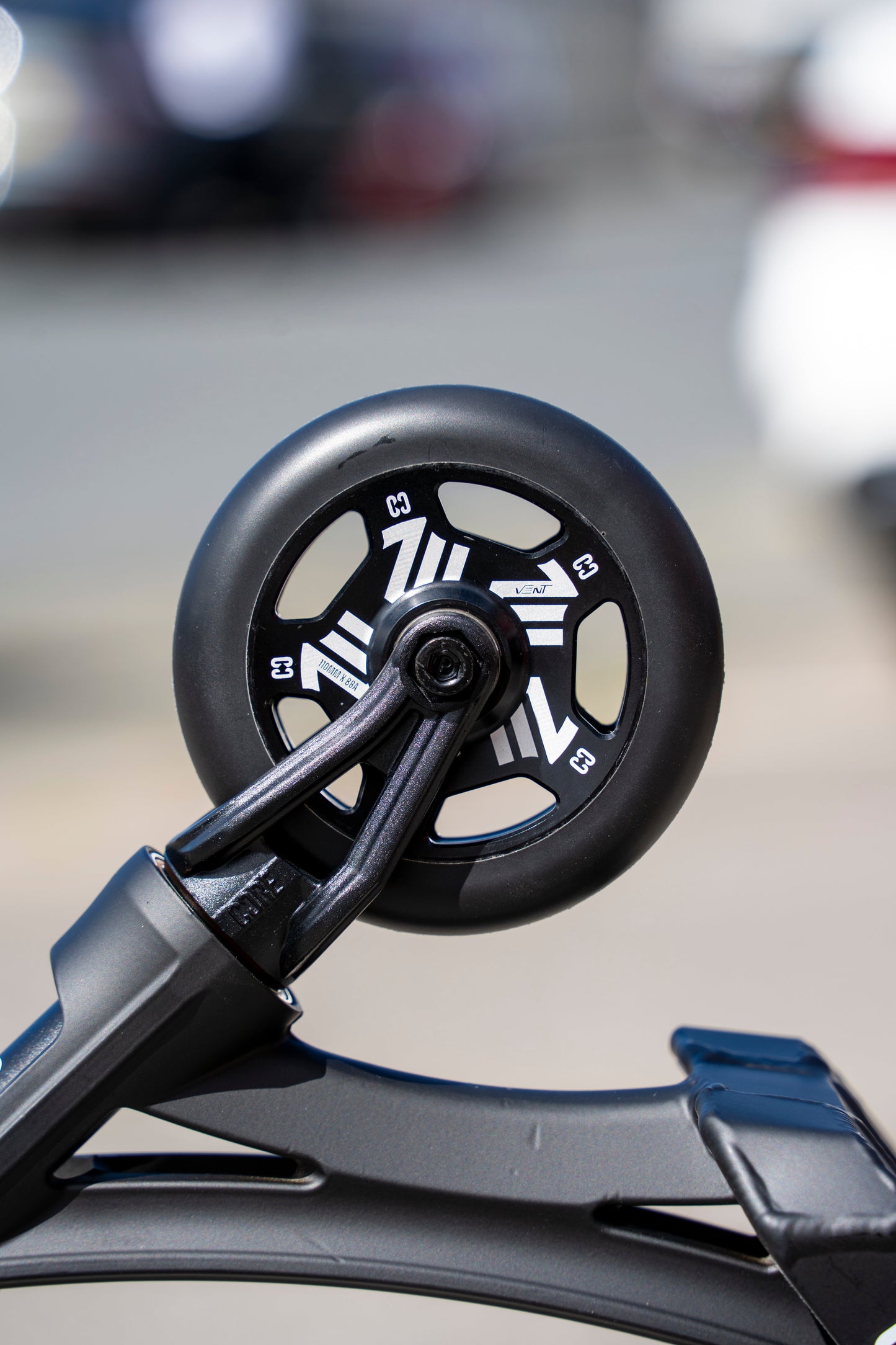 CORE Vent Hollow 110mm Stunt Scooter Wheel - Black -Black