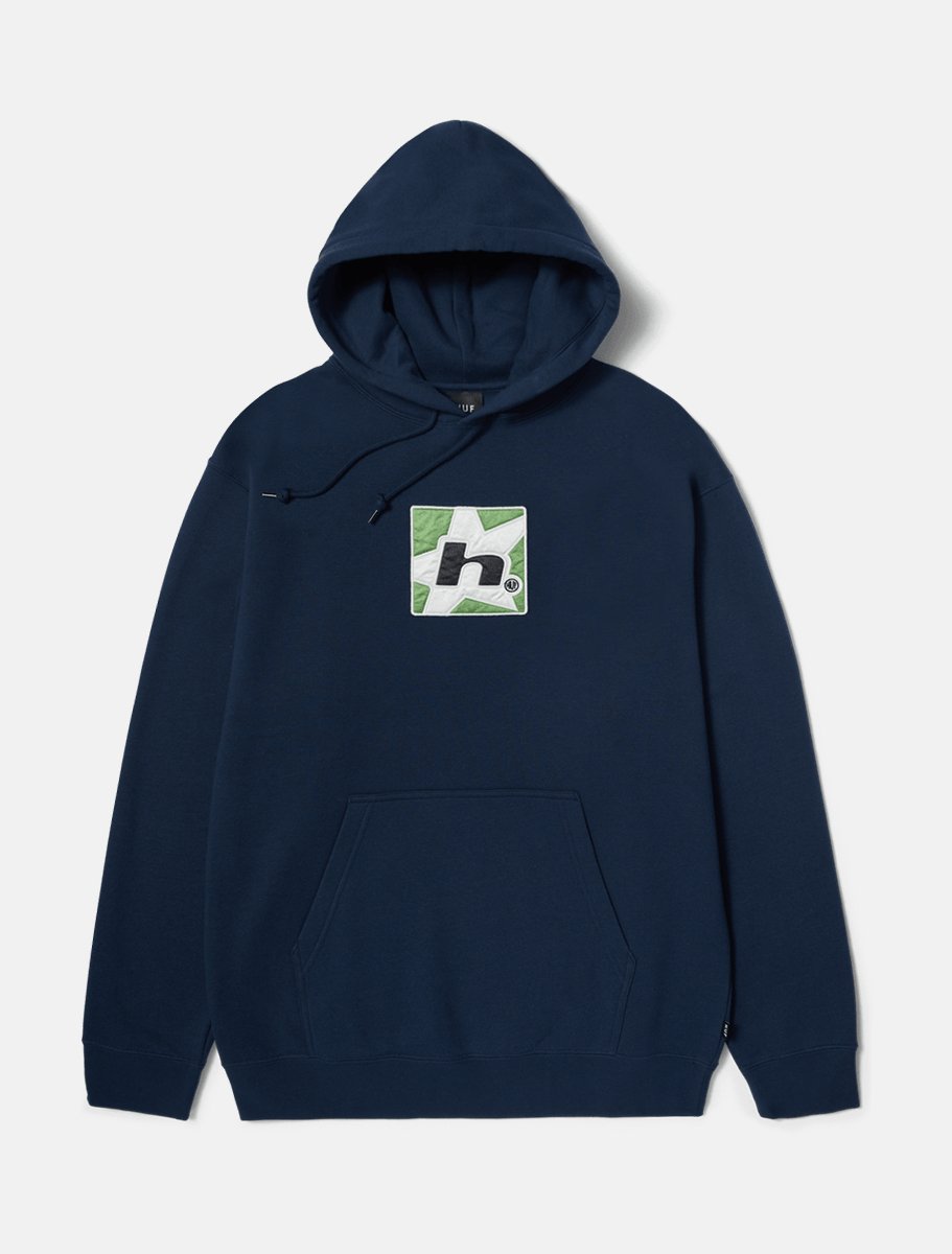 Huf H Star Pullover Hoodie - The Boredroom Store Huf