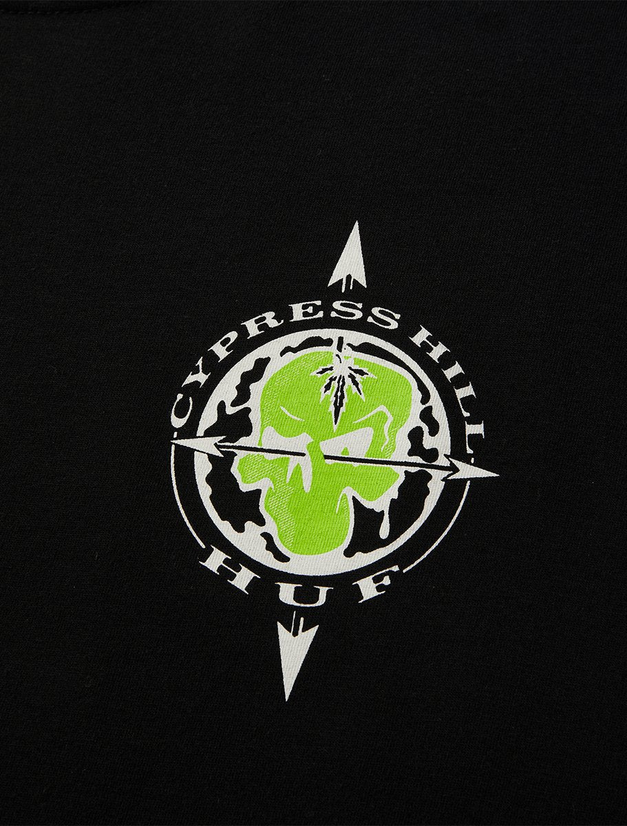 Huf x Cypress Hill Cypress Triangle T-Shirt - The Boredroom Store Huf