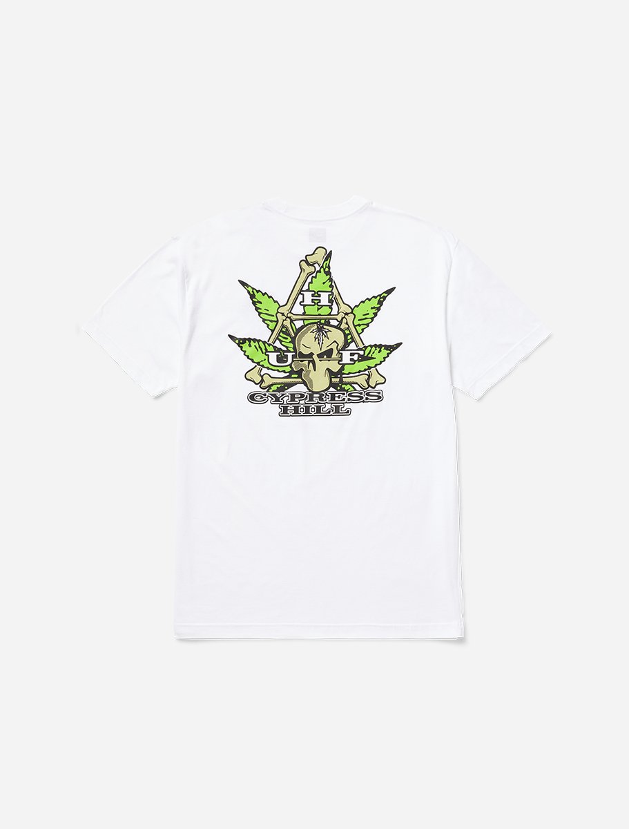 Huf x Cypress Hill Cypress Triangle T-Shirt - The Boredroom Store Huf