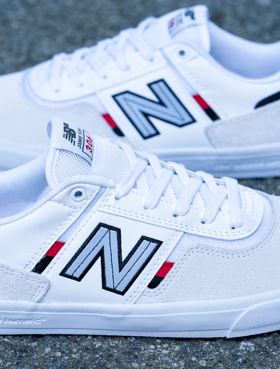 NEW BALANCE 306 | White & Red - The Boredroom Store New Balance