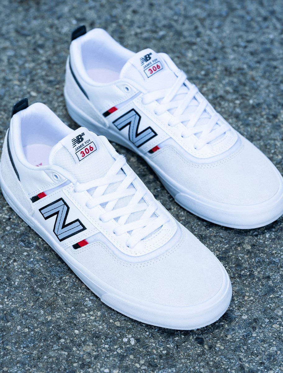 NEW BALANCE 306 | White & Red - The Boredroom Store New Balance