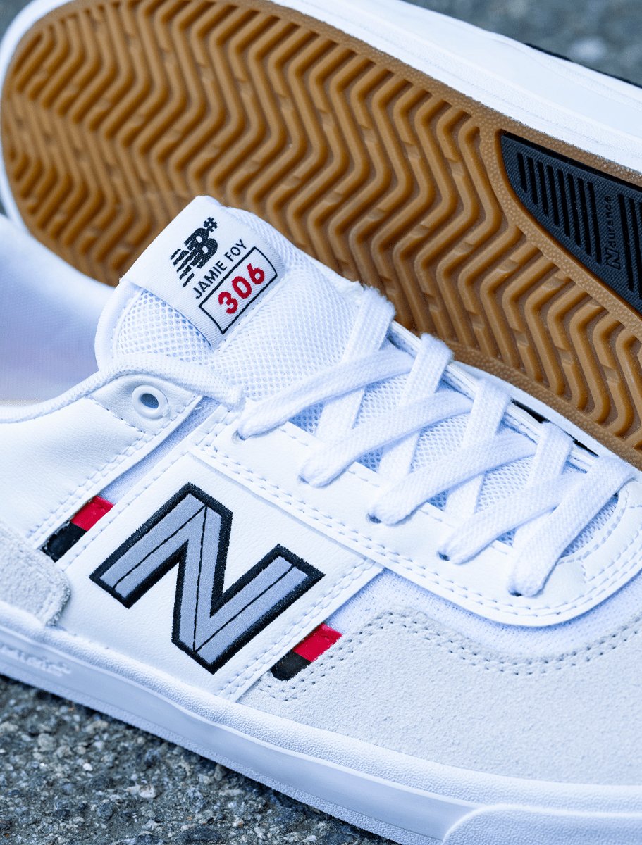 NEW BALANCE 306 | White & Red - The Boredroom Store New Balance