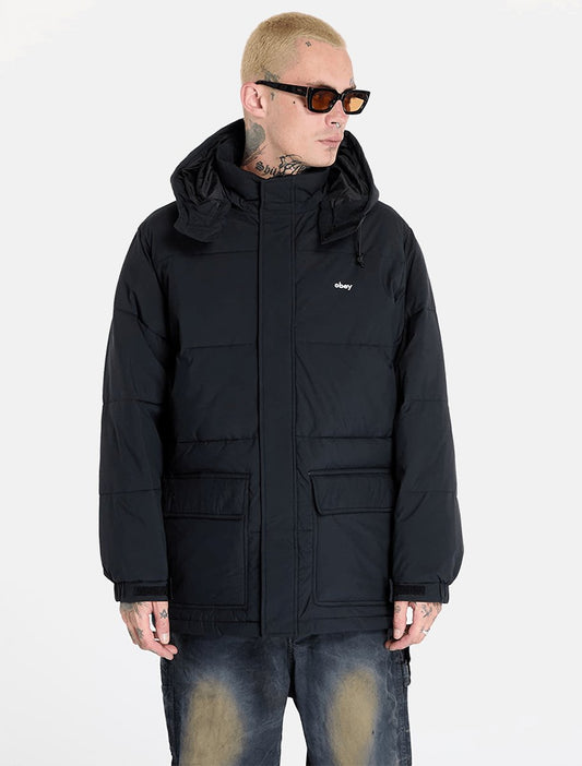 Obey Brunswick Puffer Jacket - The Boredroom Store Obey