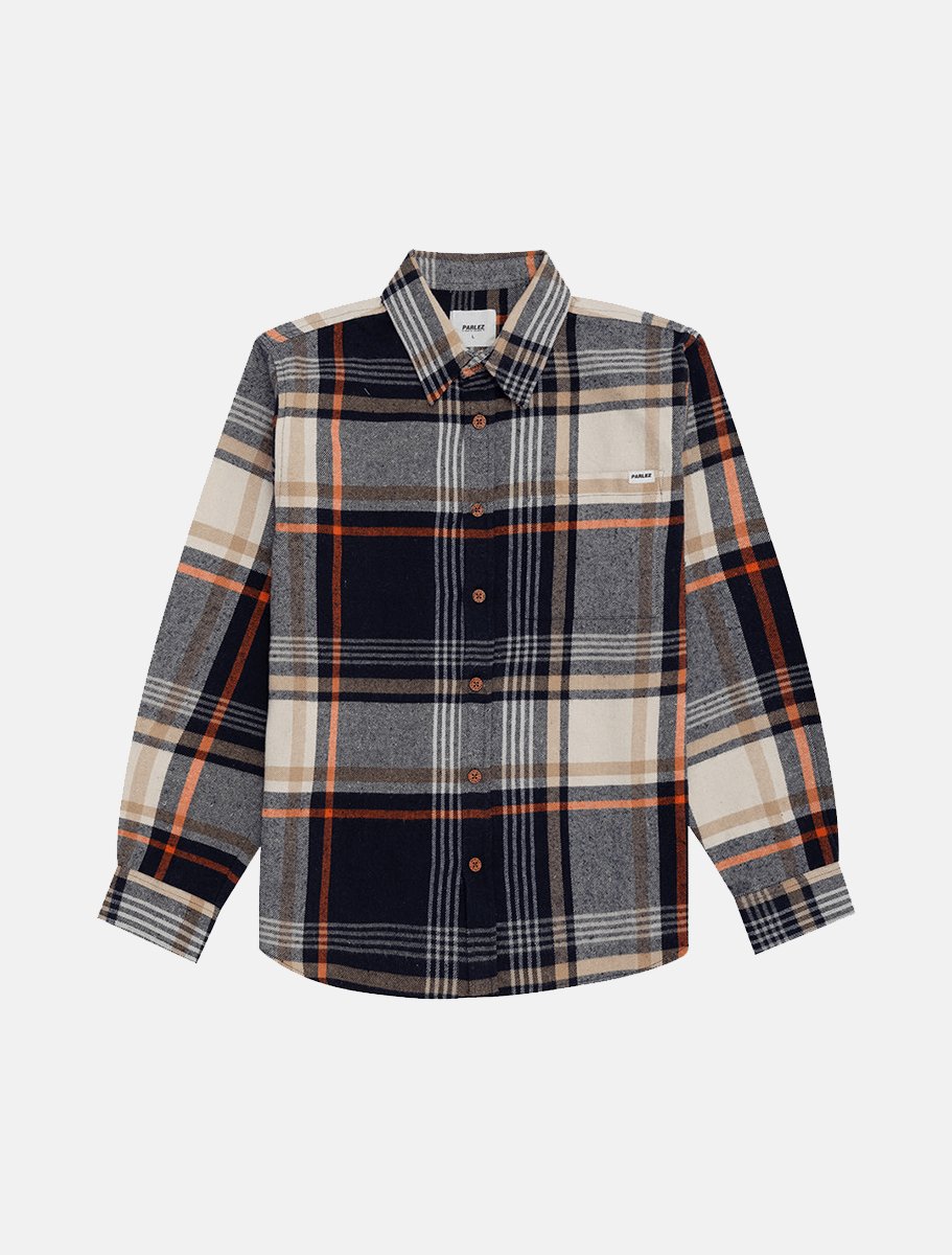 Parlez Rotan Check Flannel Shirt - The Boredroom Store Parlez