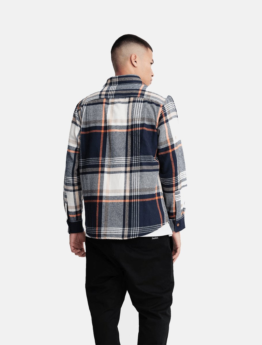 Parlez Rotan Check Flannel Shirt - The Boredroom Store Parlez