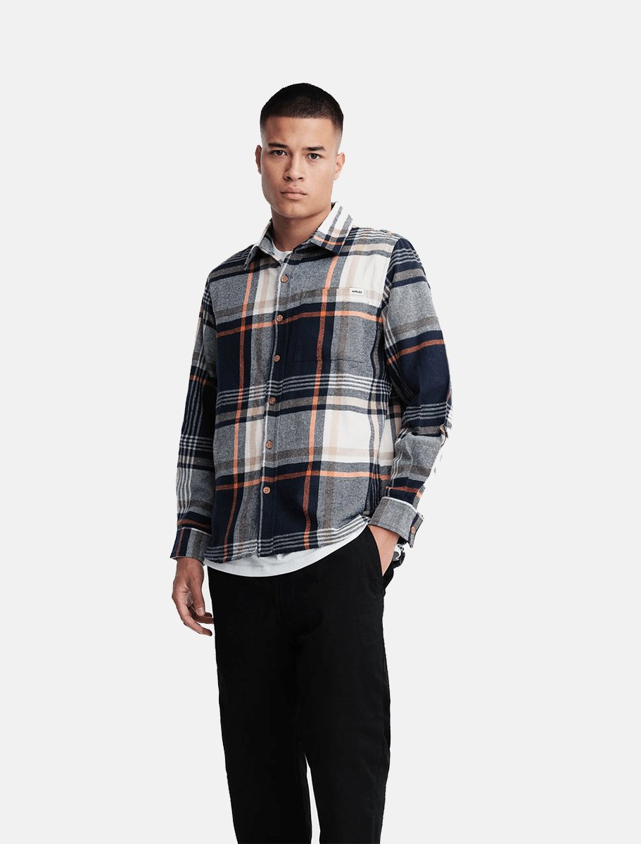 Parlez Rotan Check Flannel Shirt - The Boredroom Store Parlez