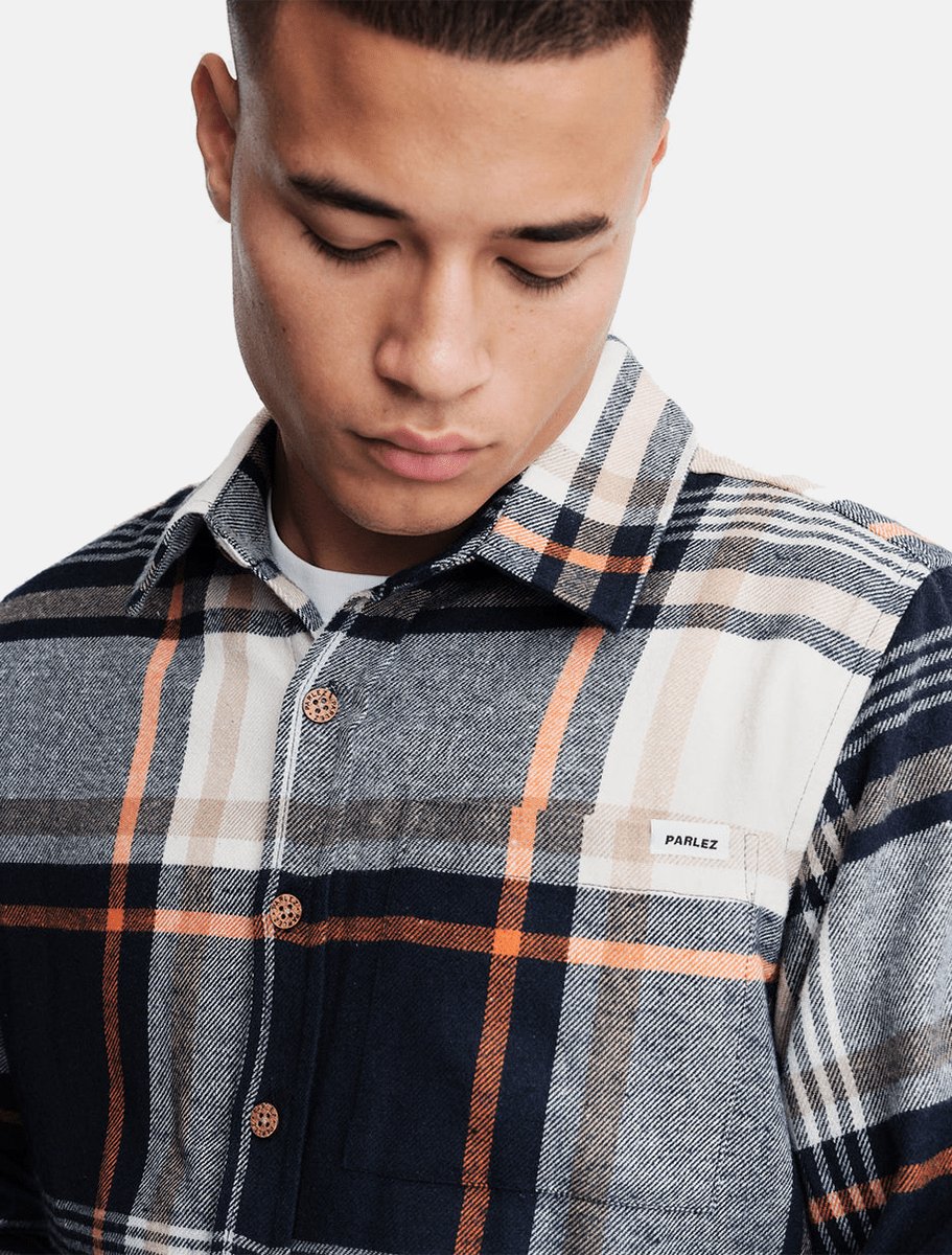 Parlez Rotan Check Flannel Shirt - The Boredroom Store Parlez