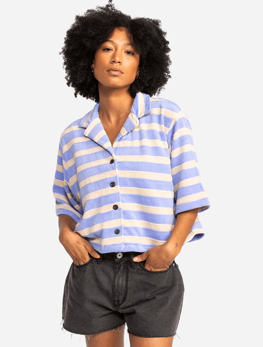 Quiksilver Uni Cropped Shirt - The Boredroom Store Quiksilver