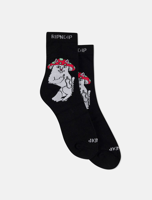 Ripndip Lord Shroomy Mid Socks - The Boredroom Store Ripndip