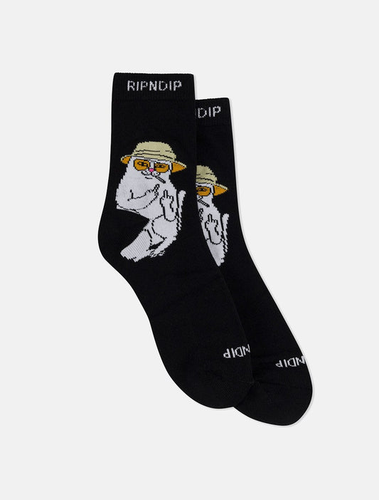 Ripndip Nermal S Thompson Mid Socks - The Boredroom Store Ripndip