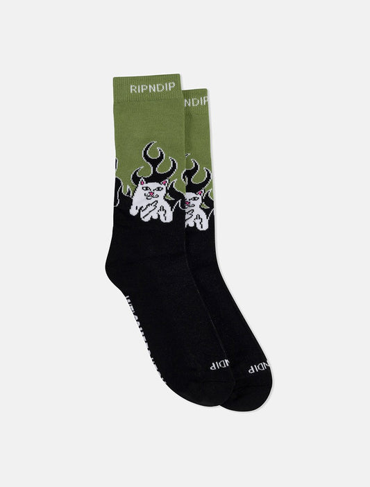 Ripndip Welcome To Heck Socks - The Boredroom Store Ripndip