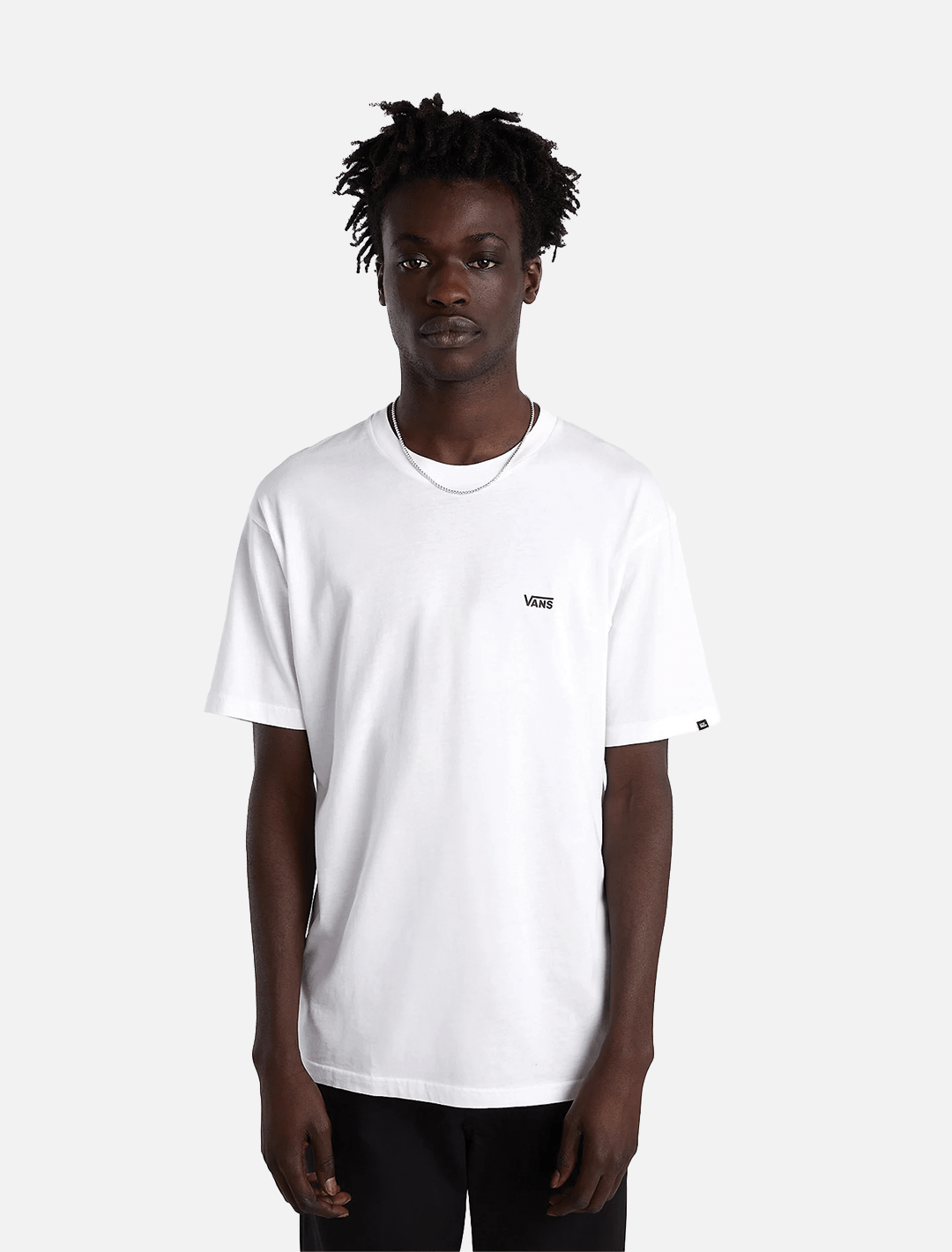 Vans Left Chest Logo Tee l White