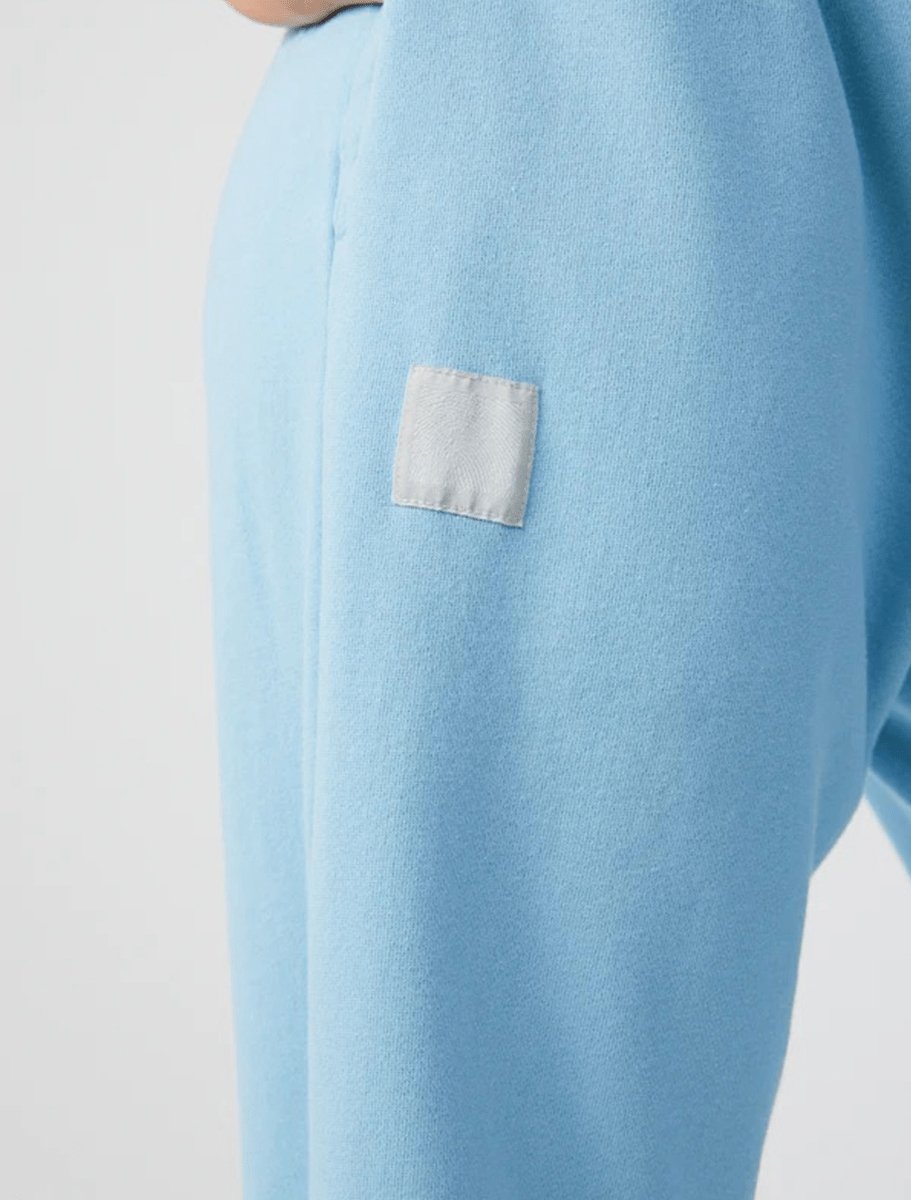 AFENDS Conditional Unisex Organic Sweat Pants | Sky Blue - The Boredroom Store Afends