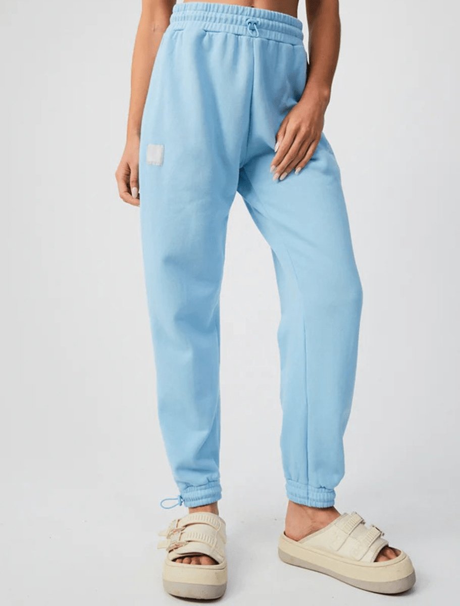 AFENDS Conditional Unisex Organic Sweat Pants | Sky Blue - The Boredroom Store Afends