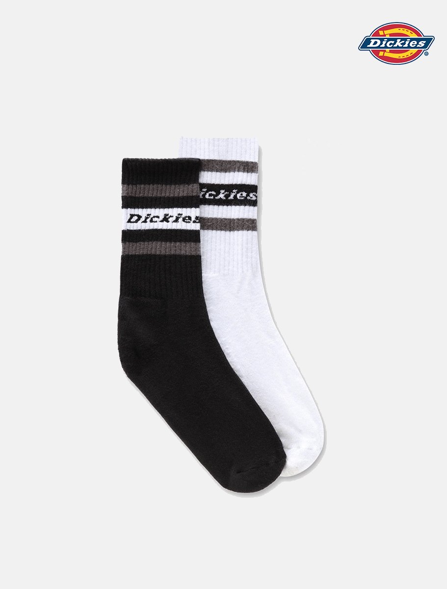 DICKIES Genola 2 Pair Socks | Black - The Boredroom Store Dickies