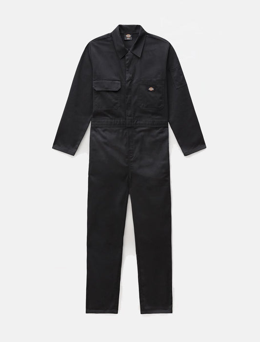 DICKIES Haughton Long-Sleeve Coverall | Black - The Boredroom Store Dickies