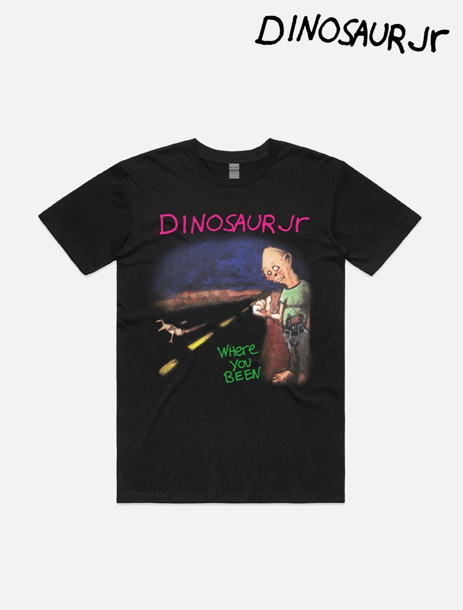 DINOSAUR JR Where You Been Tee | Black - The Boredroom Store Dinosaur Jr