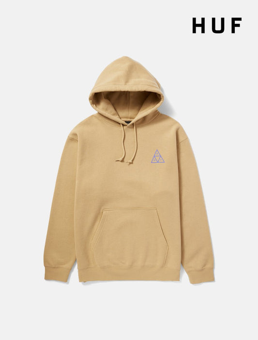 HUF Set Triple Triangle Hoodie | Oatmeal - The Boredroom Store Huf