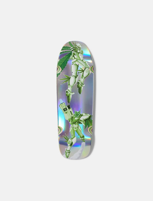 HUF x Alienlabs Holofoil 420 Deck - The Boredroom Store HUF