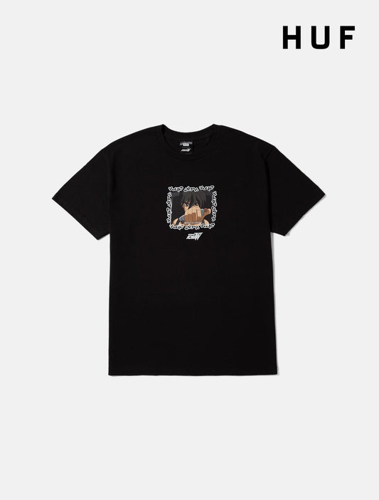 HUF x GUNDAM WING Heero Tee | Black - The Boredroom Store HUF