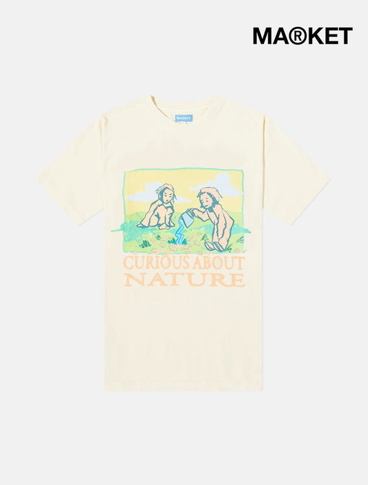 MARKET Curious About Nature T-Shirt | Ecru - The Boredroom Store Market