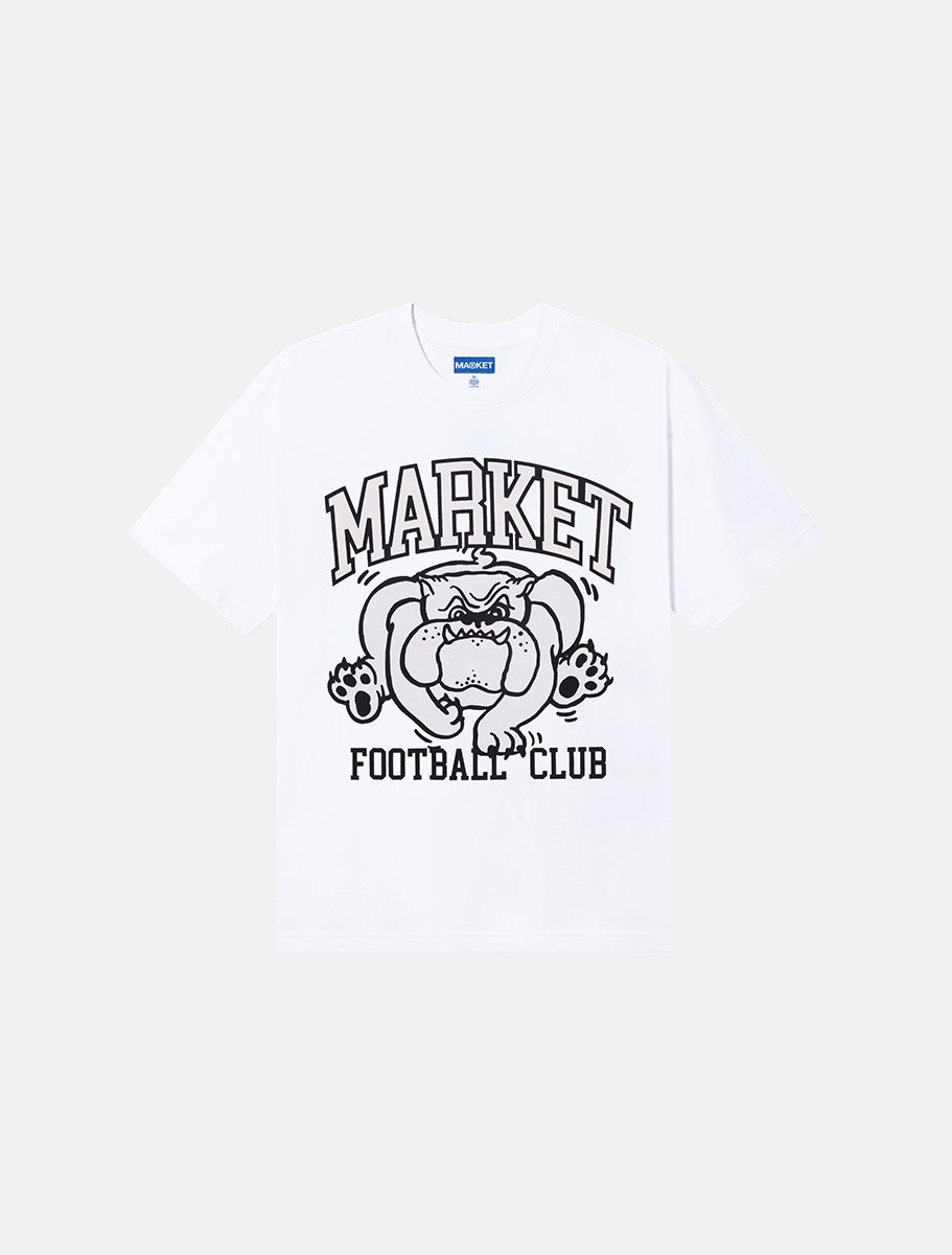 MARKET Offensive Line UV Activated Tee White – The Boredroom Store
