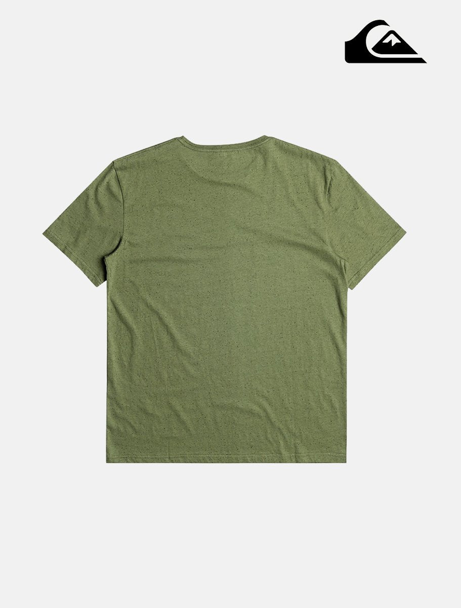 Quiksilver Neptune Screen Tee | Four Leaf Clover - The Boredroom Store Quiksilver