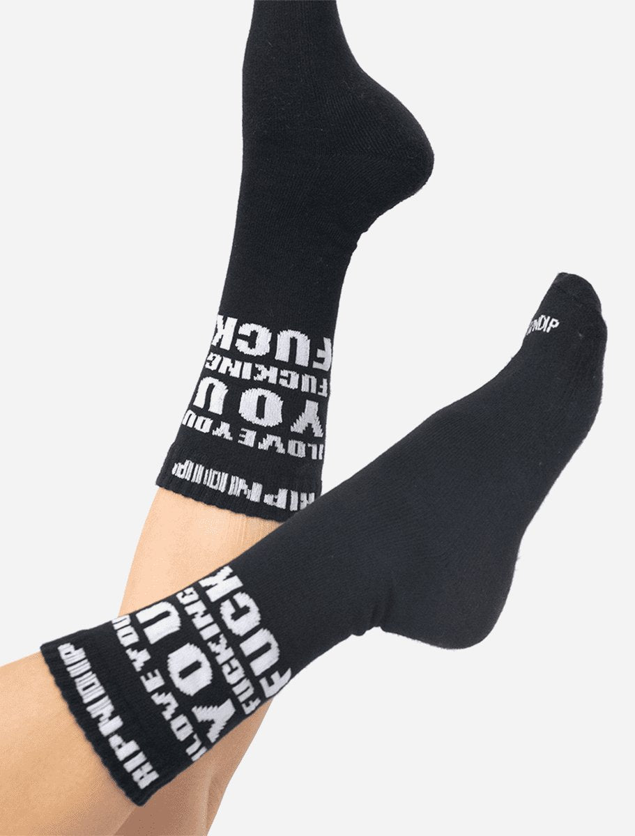 Ripndip Ily Fuckin Fuck Socks - The Boredroom Store RIPNDIP