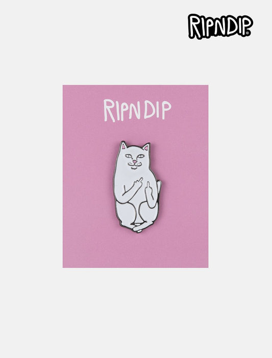 RIPNDIP Lord Nermal Pin Badge - The Boredroom Store RIPNDIP