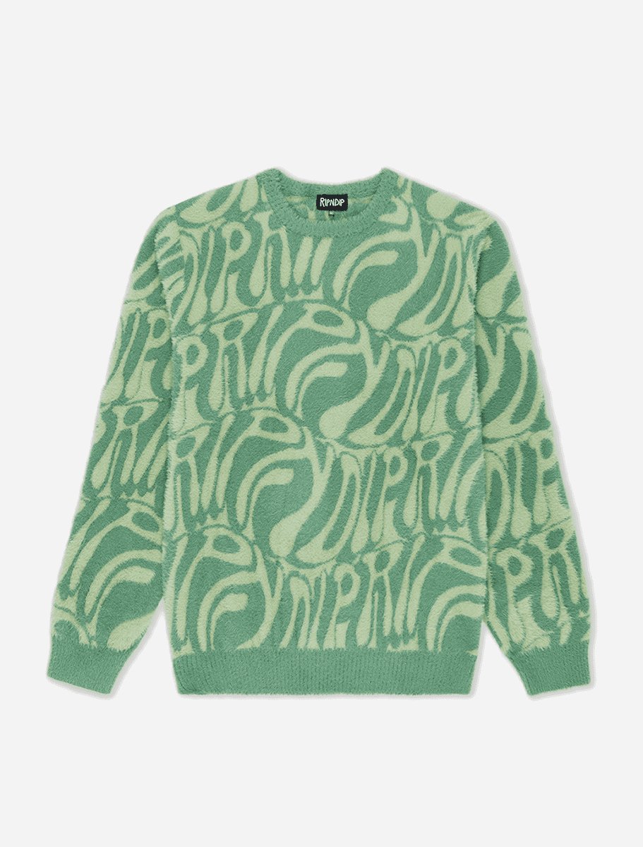 Ripndip Wilshire Knit Mohair Sweater - The Boredroom Store RIPNDIP