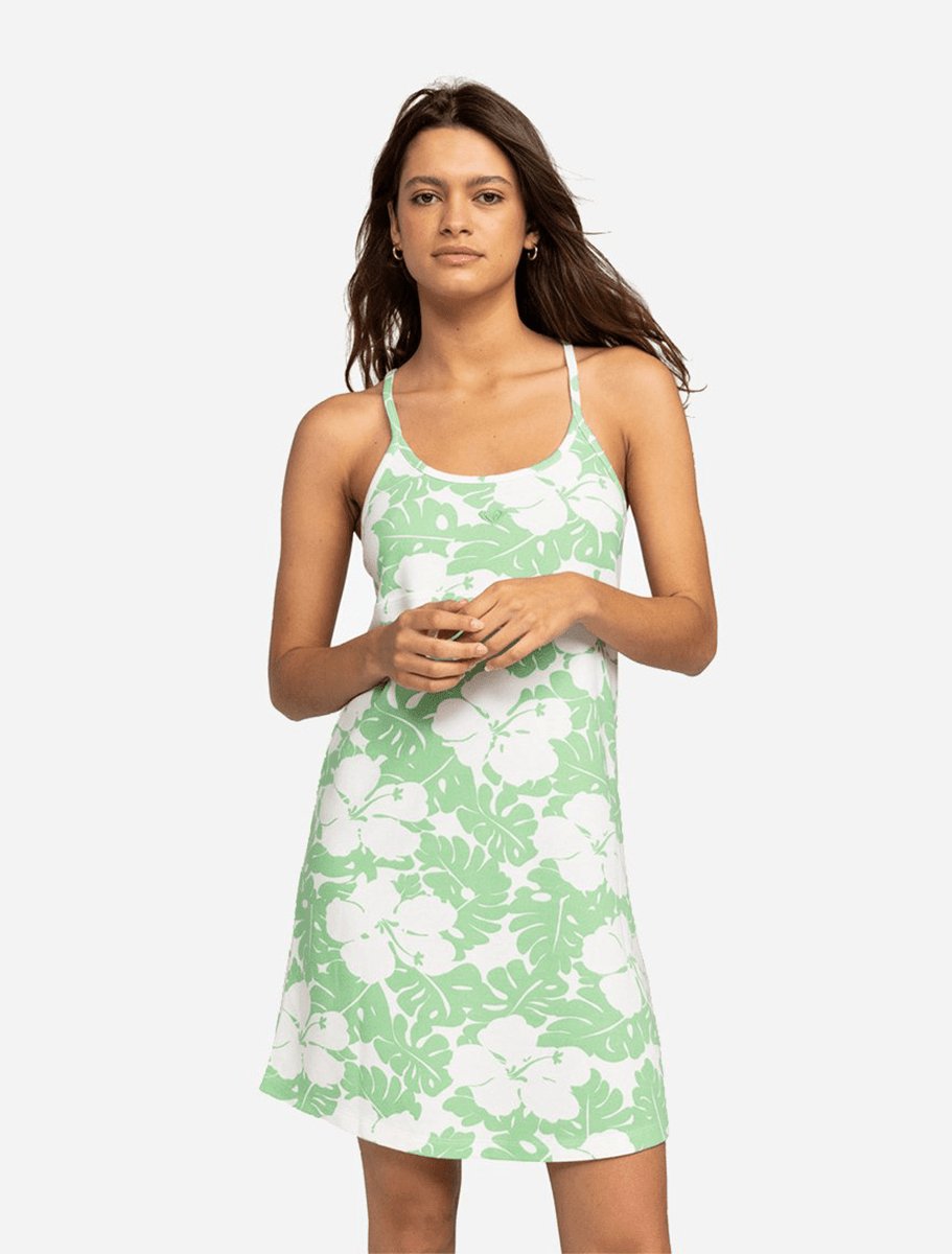 Roxy Dreamy Baby A-Line Dress in Zephyr Green The Boredroom Store Roxy Dreamy Baby A-Line Dress in Zephyr Green The Boredroom Store